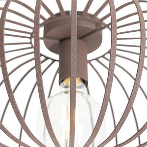 Dizajnerska stropna svjetiljka hrđavo smeđa 39 cm - Johanna
