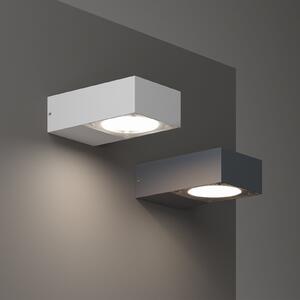 IDEAL LUX Ideal Lux Sirio antracit vanjska zidna svjetiljka, širina 10 cm, metal, Crno, Aluminij