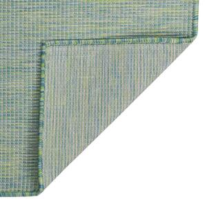 VidaXL Vanjski tepih ravnog tkanja 200 x 280 cm tirkizni
