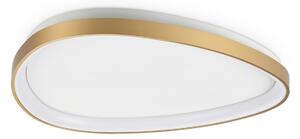 IDEAL LUX Ideal Lux Gemini 61 LED stropna svjetiljka, mesing, 3000 K, DALI/PUSH, prigušiva, Zlato / mjed, Dnevni boravak/blagovaonica, Metal