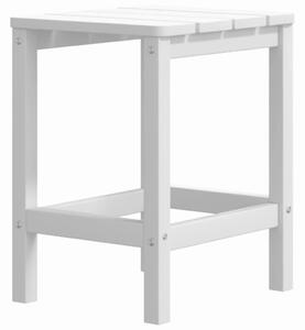 VidaXL Vrtni stol Adirondack bijeli 38 x 38 x 46 cm HDPE