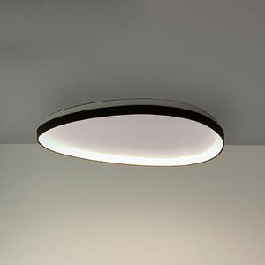 IDEAL LUX Ideal Lux Gemini LED stropna svjetiljka, crna, 61 cm, 2700 K,, Crno, Dnevni boravak/blagovaonica, Metal