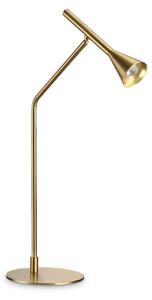 IDEAL LUX Ideal Lux Diesis LED stolna lampa, mesing, visina 65 cm, s prigušivačem, prigušiva, Zlato / mjed, Dnevni boravak/blagovaonica, Metal