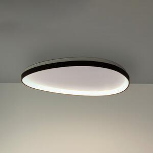 IDEAL LUX Ideal Lux Gemini LED stropna svjetiljka, crna, 61 cm, 4000 K,, Crno, Dnevni boravak/blagovaonica, Metal