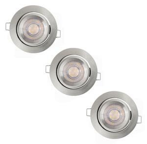 Ledvance - SET 3x LED Prigušiva ugradbena svjetiljka SIMPLE LED/4,9W/230V