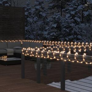 VidaXL Svjetlosna traka sa 120 LED žarulja topla bijela 5 m PVC