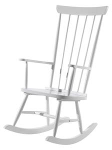 Vipack stolica za ljuljanje Rocky drvena bijela