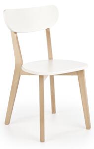 Zondo.hr Blagovaonska stolica Barry (bijela + bukva). 1008326