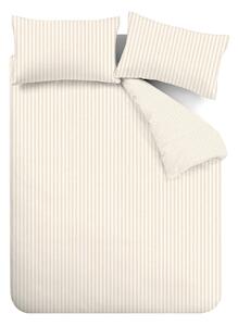 Bež-krem flanelska posteljina za bračni krevet 200x200 cm – Catherine Lansfield