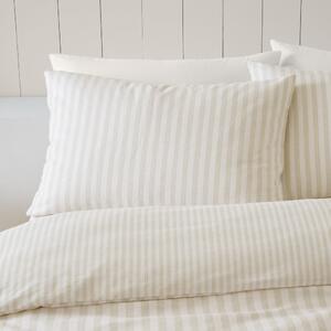 Bež-krem flanelska posteljina za krevet za jednu osobu 135x200 cm – Catherine Lansfield