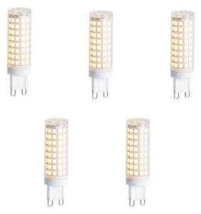 Set od 5 G9 prigušivih LED žarulja 5,5 W 500 lm 2700 K