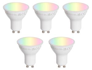 Set od 5 GU10 50mm LED žarulja prozirne 4.7W 400 lm 2200-2400K