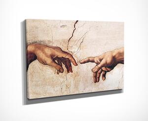 Zidna reprodukcija na platnu Michelangelo, 40 x 30 cm