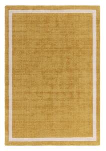 Oker žuti ručno rađen vuneni tepih 160x230 cm Albi – Asiatic Carpets