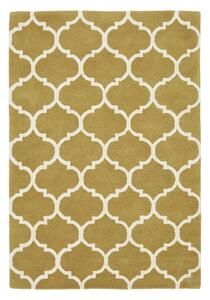 Oker žuti ručno rađen vuneni tepih 160x230 cm Albany – Asiatic Carpets