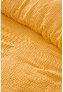 Žuti prekrivač od muslina 220x250 cm Muslin – Mijolnir