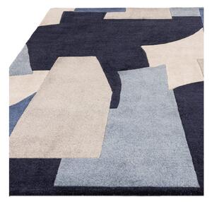 Plavi ručno rađen tepih od recikliranih vlakna 120x170 cm Romy – Asiatic Carpets