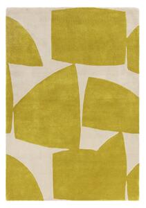 Oker žuti ručno rađen tepih od recikliranih vlakna 120x170 cm Romy – Asiatic Carpets