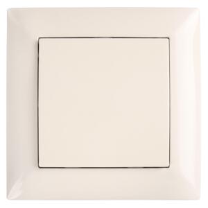 Jednostruki Prekidač s Okvirom OSTE JNH006-W BEIGE
