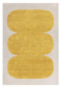 Oker žuti ručno rađen vuneni tepih 120x170 cm Canvas – Asiatic Carpets