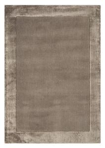Smeđi ručno rađen tepih od mješavine vune 160x230 cm Ascot – Asiatic Carpets