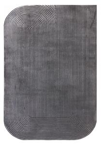 Antracitno sivi tepih 200x290 cm Kuza – Asiatic Carpets
