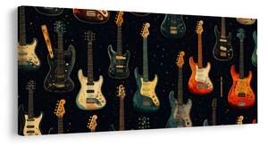 Slika vintage motiv gitare