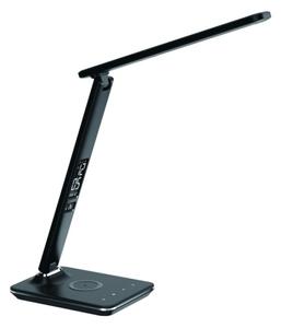 Immax 08965L-LED Prigušiva lampa s bežičnim punjenjem KINGFISHER 8,5W/230V crna