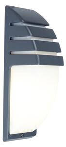 Lutec City Vanjska zidna svjetiljka - Grlo E27, max 60 W, antracit - 6996886683692