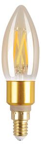 Lutec Filament c e14 Pametna LED filament (Edison) žarulja - LED 4,2 W, 2200 K - 5500 K, 470 lm - 6996902019116