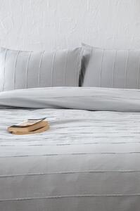 Sive pamučne navlake za poplun i jastučnice u setu 210x220 cm Sedef – Mijolnir