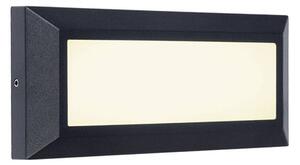 Lutec Helena Vanjska zidna svjetiljka - LED 11 W, 3000 K, 450 lm, mat crna - 6996889174060