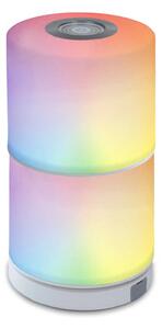 Lutec Noma Pametna stolna svjetiljka - LED 2 × 2,3 W, RGB, 2 × 150 lm, bijela - 6996884127788