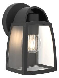 Lutec Kelsey Vanjska zidna svjetiljka - Grlo E27, max 40 W, mat crna - 6996889698348