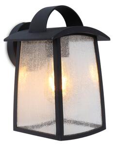 Lutec Kelsey Vanjska zidna svjetiljka - Grlo E27, max 40 W, mat crna - 6996889731116