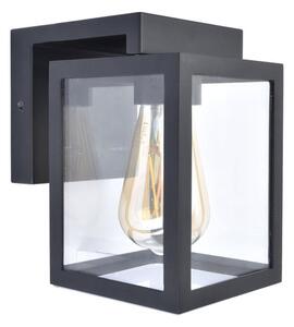Lutec Shiva Vanjska zidna svjetiljka - Grlo E27, max 40 W, mat crna - 6996889305132
