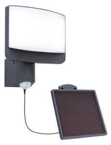Lutec Sunshine Zidni solarni reflektor s senzorom - LED 11 W, 5000 K, 800 lm, antracit - 6996894416940