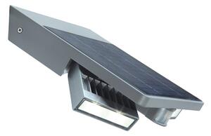 Lutec Tilly Zidna solarna svjetiljka - LED 4 W, 4000 K, 420 lm, srebrna - 6996906311724