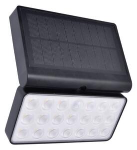 Lutec Tuda Pametni solarni reflektor - LED 8,5 W, 2700 K - 6500 K, 1000 lm, mat crna - 6996892549164