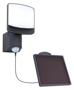 Lutec Sunshine Zidni solarni reflektor s senzorom - LED 7 W, 5000 K, 500 lm, antracit - 6996906344492