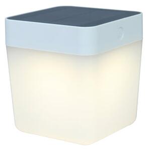 Lutec Table cube Stolna solarna svjetiljka - LED 1 W, 3000 K, 100 lm, bijela - 6996893106220