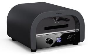 Klarstein FornoVetro, pećnica za pizzu, dupli grijaći elementi, 2200 W, 550 °C, Cool Touch, unutarnja i vanjska