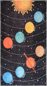 Periv dječji tepih za igru 80x120 cm Solar System – Vitaus