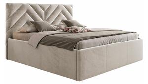 Krevet Beloit 104Bračni, Svijetlo smeđa, 180x200, Tkanina, Basi a doghePodnice za krevet, 192x219x113cm