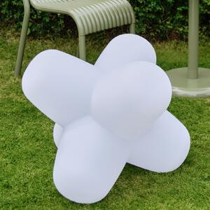 Tom Dixon LED punjiva stolna lampa JACK, bijela, 58 x cm, IP65, prigušiva, Bijela, Dnevni boravak/blagovaonica, Plastika