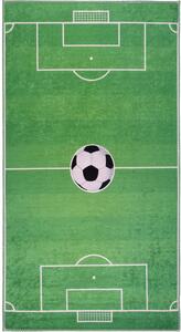 Zeleni periv dječji tepih za igru 80x120 cm Soccer Time – Vitaus