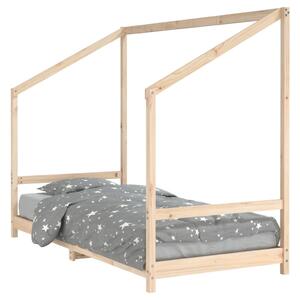 VidaXL Okvir za dječji krevet 90 x 200 cm od masivne borovine