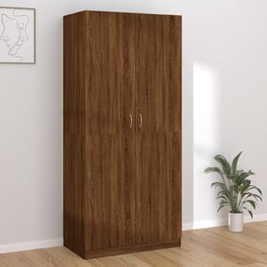 VidaXL Ormar boja smeđeg hrasta 90 x 52 x 200 cm od konstruiranog drva