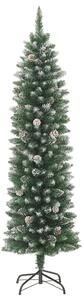 VidaXL Umjetno usko božićno drvce sa stalkom 120 cm PVC