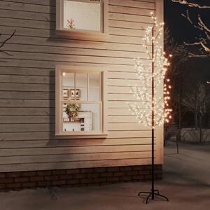 VidaXL Drvce rascvjetane trešnje 368 tople bijele LED žarulje 300 cm